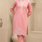 01 Piece Ready to wear Jacquard Embroidered  Shirt