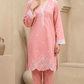 01 Piece Ready to wear Jacquard Embroidered  Shirt