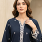01 Piece Ready to wear Jacquard Embroidered  Shirt