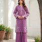 02 Piece Ready to wear Embroidered Shirt & Trouser
