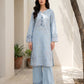 02 Piece Ready to wear Embroidered Shirt & Trouser