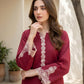 02 Piece Ready to wear Embroidered Shirt & Trouser
