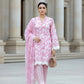 03 Piece Unstitched Embroidered With Printed Chiffon Dupatta Komal Lawn