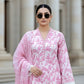 03 Piece Unstitched Embroidered With Printed Chiffon Dupatta Komal Lawn