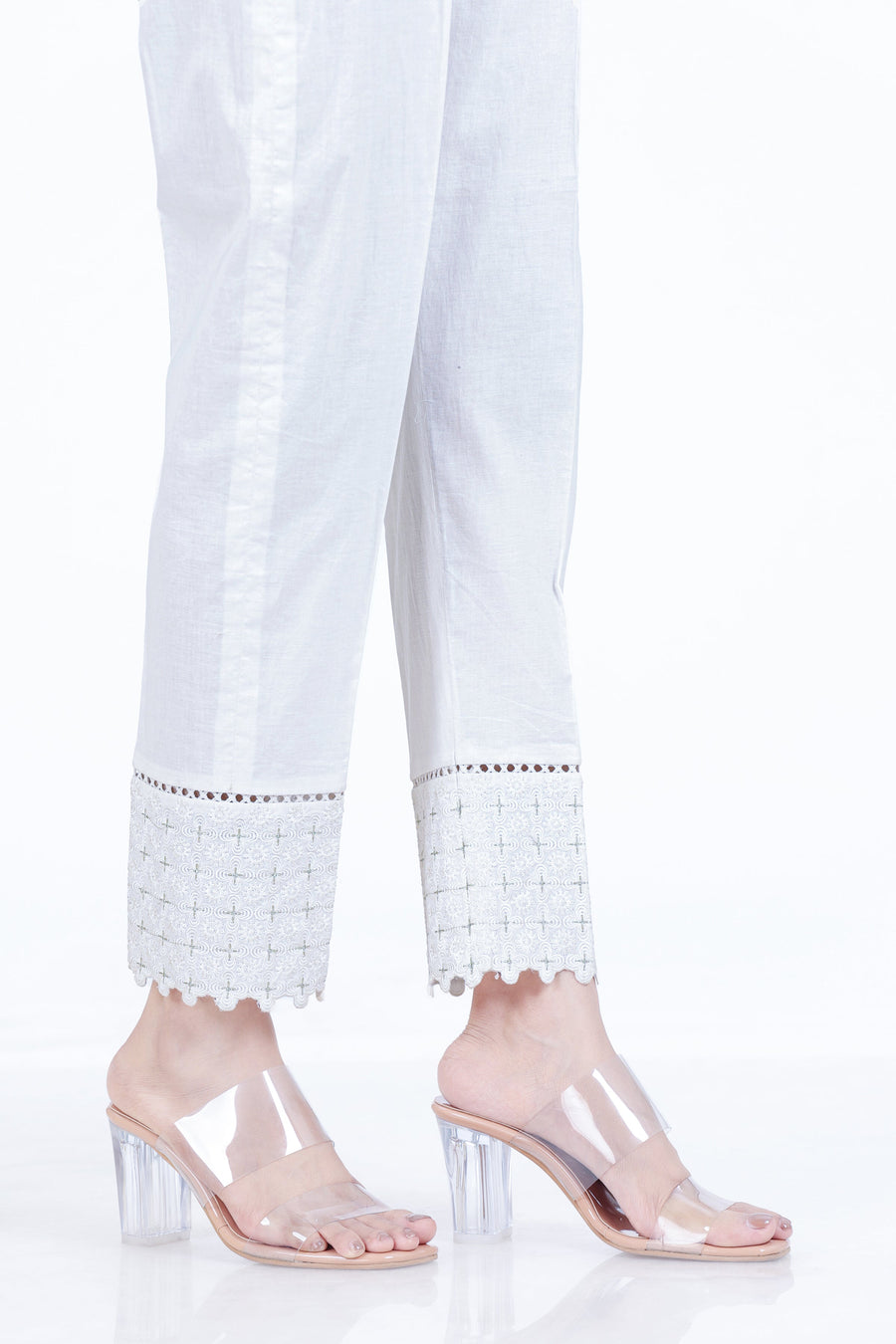 01 Piece Stitched Bottom