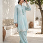 02 Piece Ready to wear Embroidered  Shirt & Trouser