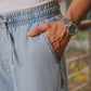 Ice Blue Relaxed Jog Jeans