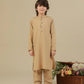 Camel Blended Kurta Trouser - Kids