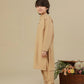Camel Blended Kurta Trouser - Kids