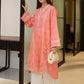 01 Piece Ready to wear  Embroidered  Cotton Jacquard Shirt