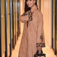 01 Piece Ready to wear  Embroidered  Cotton Jacquard Shirt