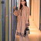 01 Piece Ready to wear  Embroidered  Cotton Jacquard Shirt