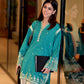 01 Piece Ready to wear  Embroidered  Cotton Jacquard Shirt