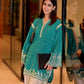 01 Piece Ready to wear  Embroidered  Cotton Jacquard Shirt