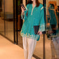 01 Piece Ready to wear  Embroidered  Cotton Jacquard Shirt