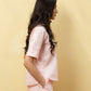 POPLIN PLEAT DETAIL TOP