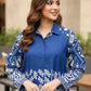 02 Piece Ready to wear Printed  Shirt & Trouser