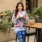 02 Piece Ready to wear Printed  Shirt & Trouser