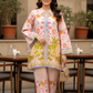 02 Piece Ready to wear Printed  Shirt & Trouser