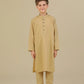 Ivory Blended Kurta Trouser - Kids