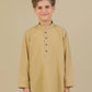 Ivory Blended Kurta Trouser - Kids