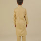 Ivory Blended Kurta Trouser - Kids