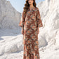 02 Piece Unstitched Printed Lawn