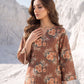 02 Piece Unstitched Printed Lawn