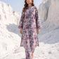 02 Piece Unstitched Printed Lawn
