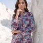 02 Piece Unstitched Printed Lawn