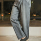 Grey Urban Pleat Relaxed Jeans