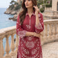 02 Piece Ready To Wear Embroidered Shirt & Trouser