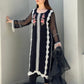 Black Frill Dupatta