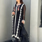 Black Frill Dupatta