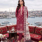 03 Piece Unstitched Printed Embroidered Lawn