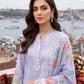 03 Piece Unstitched Printed Embroidered Lawn