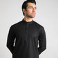 Black Soft Cotton Kurta Shalwar - Men