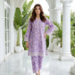 02 Piece Stitched Printed Embroidered Lawn