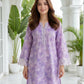 02 Piece Stitched Printed Embroidered Lawn