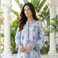 02 Piece Stitched Printed Embroidered Lawn