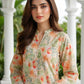 02 Piece Stitched Printed Embroidered Lawn
