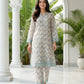 02 Piece Stitched Printed Embroidered Lawn