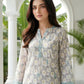 02 Piece Stitched Printed Embroidered Lawn