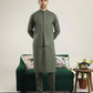 Army Green Soft Cotton Waistcoat - Men