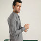 Light Grey Soft Cotton Kurta Trouser - Men