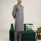 Light Grey Soft Cotton Waistcoat - Men