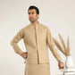 Ivory Skin Soft Cotton Waistcoat - Men