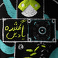 reminiscence puff printed hoodie