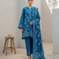 03 Piece Unstitched Pashmina Printed