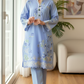 02 Piece Unstitched Embroidered with Shirt & Trouser